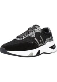 Liu Jo - Kapcie LIU-JO HOA 10 Czarny. Kolor: czarny. Materiał: tkanina. Styl: sportowy