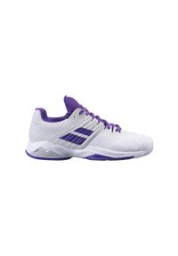 Buty tenisowe damskie Babolat Propulse Fury All Court women white/purple 40. Kolor: fioletowy, biały, wielokolorowy. Sport: tenis