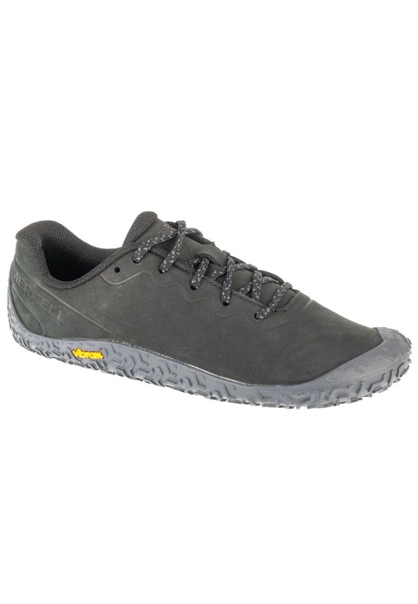 Merrell - Buty do biegania damskie, Vapor Glove 6. Kolor: czarny. Materiał: syntetyk, materiał, tkanina, guma