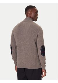 Barbour Sweter Holden MKN0837OL76 Zielony Regular Fit. Kolor: zielony. Materiał: wełna #3