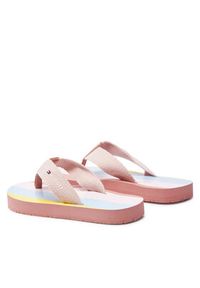 TOMMY HILFIGER - Tommy Hilfiger Japonki Flip Flop T3A8-33293-0058 M Kolorowy. Wzór: kolorowy