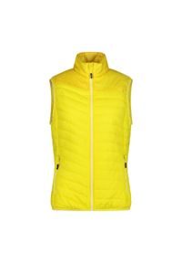 Kamizelka damska turystyczne CMP 31Z5376A. Kolor: żółty. Sport: turystyka piesza #1