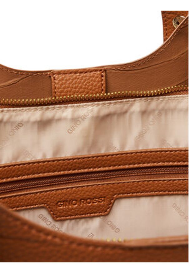 Gino Rossi Torebka C-LX10146 Brązowy. Kolor: brązowy