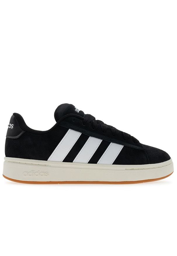 Adidas - Buty męskie adidas Grand Court Alpha JR0543 - czarne. Kolor: czarny. Materiał: skóra, guma, syntetyk. Szerokość cholewki: normalna. Model: Adidas Cloudfoam