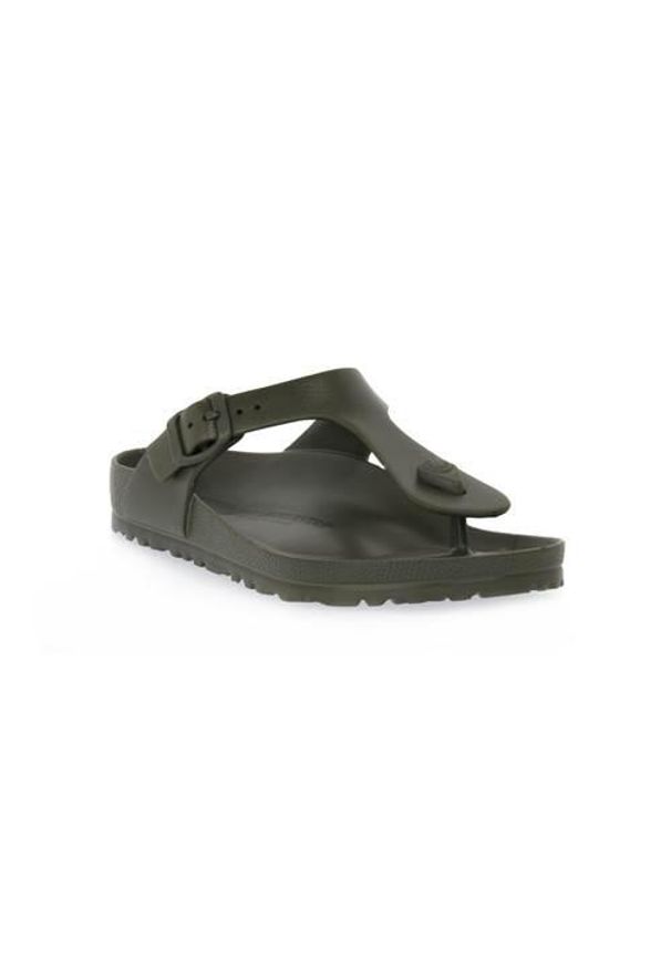 Japonki damskie Birkenstock Gizeh Eva. Kolor: zielony. Materiał: materiał, syntetyk