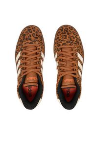 Adidas - adidas Sneakersy Vl Court Bold KK4671 Brązowy. Kolor: brązowy. Materiał: skóra, zamsz #5
