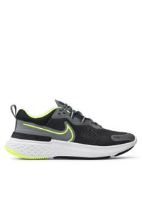 Nike Buty do biegania React Miler 2 CW7121 Czarny. Kolor: czarny. Materiał: materiał