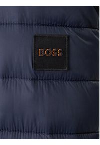 BOSS Kurtka przejściowa Oden2 50530822 Granatowy Slim Fit. Kolor: niebieski. Materiał: syntetyk