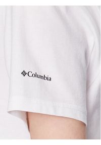 columbia - Columbia T-Shirt North Casades 1930051 Biały Cropped Fit. Kolor: biały. Materiał: bawełna #4