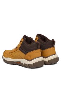 skechers - Skechers Trekkingi Santoro 205587 WTN Żółty. Kolor: żółty. Materiał: skóra. Sport: turystyka piesza #5