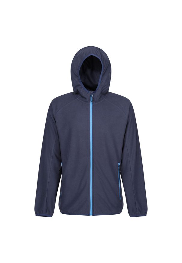 Regatta - Bluza Polarowa Męska Pełen Suwak. Kolor: niebieski. Materiał: polar. Sezon: zima. Sport: turystyka piesza