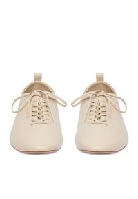 Gino Rossi - GINO ROSSI Półbuty EO-V2113-33 Écru. Kolor: kremowy. Materiał: skóra #5