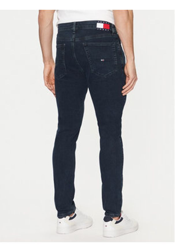 Tommy Jeans Jeansy Simon DM0DM20732 Granatowy Skinny Fit. Kolor: niebieski