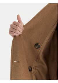 Weekend Max Mara Płaszcz wełniany Zufolo 2525016092 Brązowy Regular Fit. Kolor: brązowy. Materiał: wełna #3