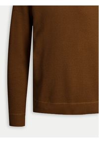 Jack & Jones Sweter 12264668 Brązowy Regular Fit. Kolor: brązowy. Materiał: bawełna #5