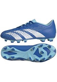 Adidas - Buty piłkarskie adidas Predator Accuracy.4 FxG M GZ0010 niebieskie. Zapięcie: sznurówki. Kolor: niebieski. Materiał: syntetyk, guma. Sport: piłka nożna #5