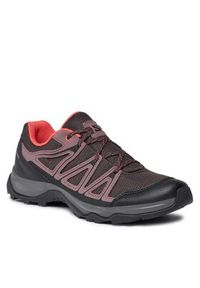 salomon - Salomon Trekkingi Barrakee W L41221400 Szary. Kolor: szary. Materiał: materiał