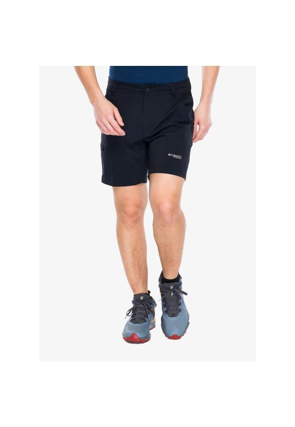 columbia - Spodenki turystyczne męskie Columbia Wanoga Lightweight Short. Kolor: czarny