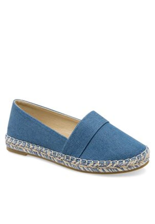 Jenny Fairy Espadryle WSS990-208 Niebieski. Kolor: niebieski. Materiał: materiał