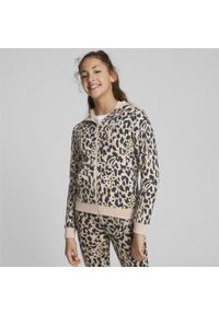 Dres dla dzieci Puma ALPHA AOP. Kolor: różowy. Materiał: dresówka