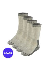 XTREME - Skarpety unisex Heavy Tracking Wełna Merino 4 pary. Kolor: szary. Materiał: wełna, poliester, elastan, poliamid. Sport: narciarstwo