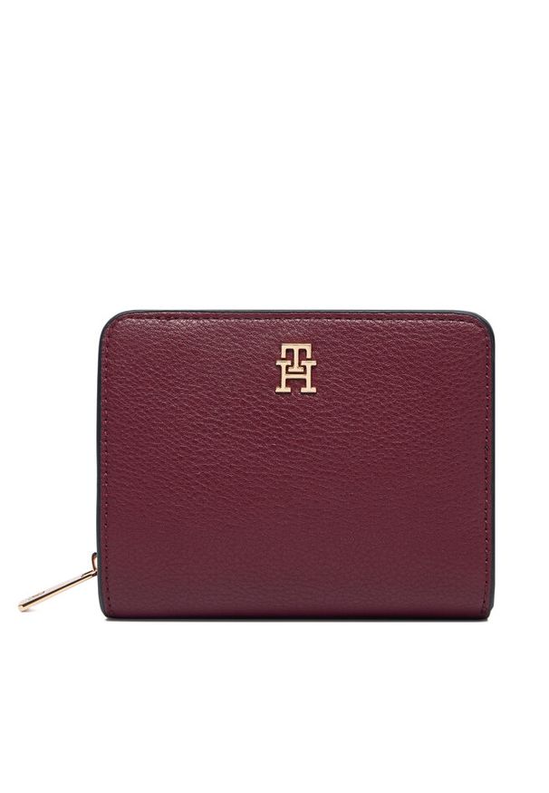 TOMMY HILFIGER - Portfel Tommy Hilfiger. Kolor: czerwony