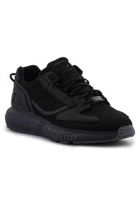 Adidas - Buty adidas Zx 5K Boost M GX8664 czarne. Kolor: czarny. Materiał: materiał. Szerokość cholewki: normalna. Model: Adidas ZX