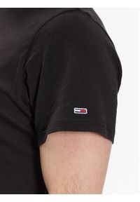 Tommy Jeans T-Shirt Essential DM0DM16405 Czarny Regular Fit. Kolor: czarny. Materiał: bawełna #3