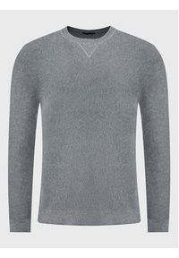 Sisley Sweter 10C1S100L Szary Regular Fit. Kolor: szary. Materiał: bawełna #3