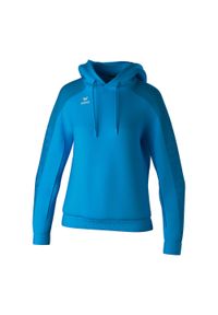 ERIMA - Bluza damska z kapturem Erima Evo Star. Typ kołnierza: kaptur. Kolor: fioletowy, wielokolorowy, zielony. Materiał: materiał, polar. Długość rękawa: raglanowy rękaw. Sezon: zima #1