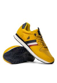 Sneakersy dziecięce żółte U.S. Polo Assn. NOBIK004K/YEL001. Kolor: żółty. Sezon: lato, jesień