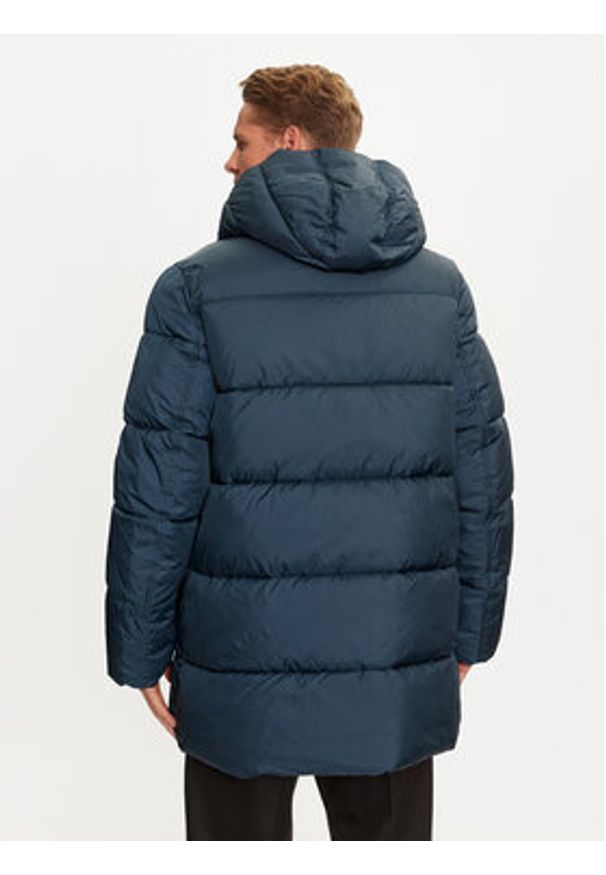 Calvin Klein Kurtka zimowa K10K113465 Niebieski Regular Fit. Kolor: niebieski. Materiał: syntetyk. Sezon: zima