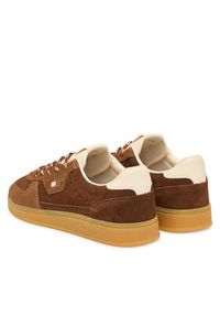 Tommy Jeans Sneakersy Mu The Greenwich Edge Suede EN0EN03050 Brązowy. Kolor: brązowy. Materiał: zamsz, skóra #5
