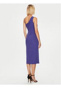 Rinascimento Sukienka koktajlowa CFC0115241003 Fioletowy Regular Fit. Kolor: fioletowy. Materiał: syntetyk. Styl: wizytowy #4