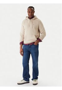 Tommy Jeans Bluza DM0DM20742 Beżowy Regular Fit. Kolor: beżowy. Materiał: bawełna #4