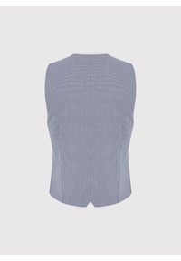 Pako Lorente - PAKO LORENTE - Dwurzędowa kamizelka męska w pepitkę. Materiał: poliester, wiskoza, elastan. Styl: elegancki, młodzieżowy #8