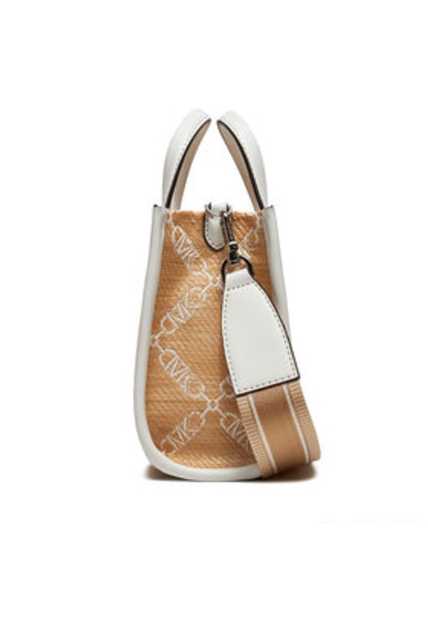 MICHAEL Michael Kors Torebka 30S4S3GM5U Beżowy. Kolor: beżowy. Materiał: skórzane