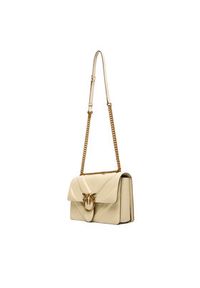 Pinko - PINKO Torebka Love One Classic Light Dc Al 25-26 PLTT 104549 A2OS Écru. Materiał: skórzane