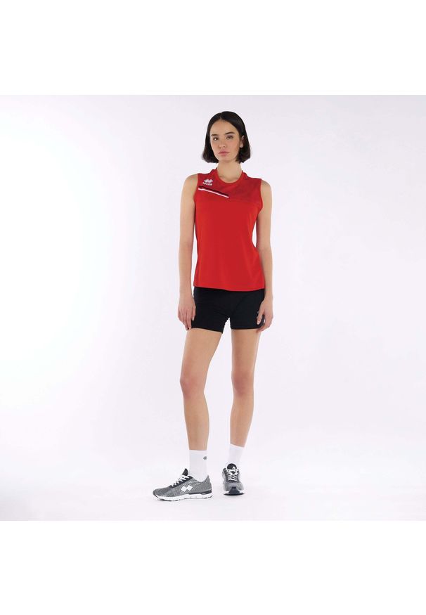 ERREA - Damski tank top Errea Eloy. Kolor: czarny, czerwony, wielokolorowy