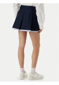 Tommy Jeans Spódnica trapezowa Varsity Pleated DW0DW22758 Granatowy Regular Fit. Kolor: niebieski. Materiał: syntetyk #4