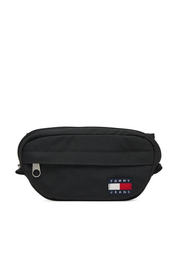 Saszetka nerka Tommy Jeans. Kolor: czarny