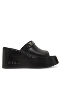G-Star RAW - G-Star Raw Klapki GHADA-118924 Czarny. Kolor: czarny. Materiał: skóra #1
