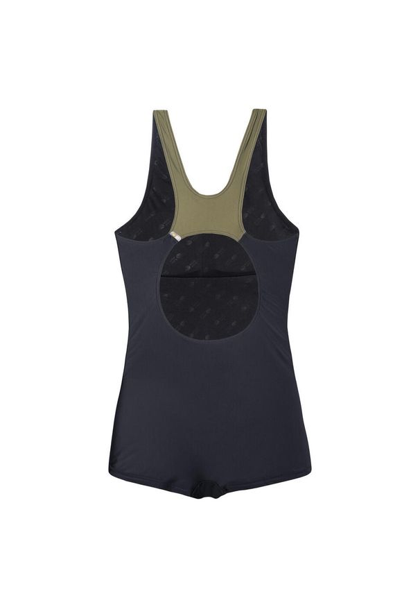 AquaWave - Damski Jednoczęściowy Kostium Kąpielowy Qarakuma. Kolor: czarny, wielokolorowy, zielony