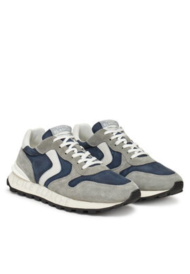 Voile Blanche Sneakersy Paris Race Man 0012018546.01.2C22 Granatowy. Kolor: niebieski. Materiał: materiał