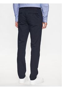 TOMMY HILFIGER - Tommy Hilfiger Spodnie materiałowe Bleecker MW0MW32132 Granatowy Slim Fit. Kolor: niebieski. Materiał: bawełna #2