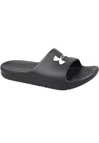 Buty treningowe męskie Under Armour Core Pth Slides czarne. Zapięcie: bez zapięcia. Kolor: czarny. Materiał: syntetyk, materiał. Szerokość cholewki: normalna. Sport: turystyka piesza, pływanie