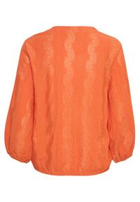 Kaffe T-Shirt Tio 10507286 Pomarańczowy Loose Fit. Kolor: pomarańczowy. Materiał: syntetyk #4