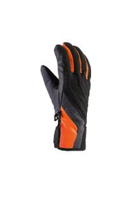 Rękawice narciarskie damskie Viking Axelina. Kolor: czarny, wielokolorowy. Sezon: zima. Sport: narciarstwo #1