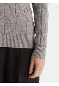 TOMMY HILFIGER - Tommy Hilfiger Sweter WW0WW43586 Szary Regular Fit. Kolor: szary. Materiał: wełna #2