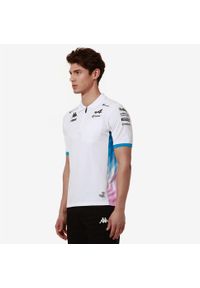 Kappa - Polo Alpine F1 Adram 2024. Typ kołnierza: polo. Kolor: biały, różowy, wielokolorowy #2
